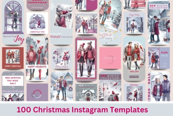 Christmas Instagram Templates: Your Holiday Content Solution