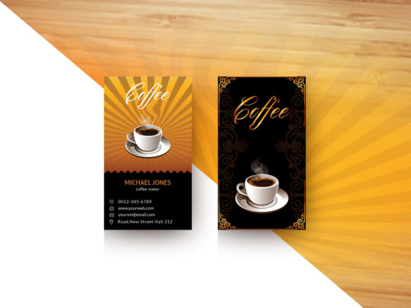 Coffee Shop Business Cards Templates for Creatives