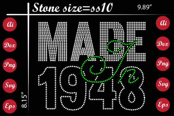 Crafting Timeless Designs with 1948 Rhinestone Templates