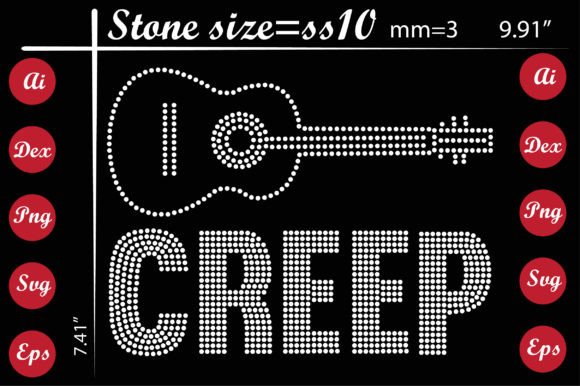 Creep Rhinestone Templates Design: Your Instant Creative Toolkit