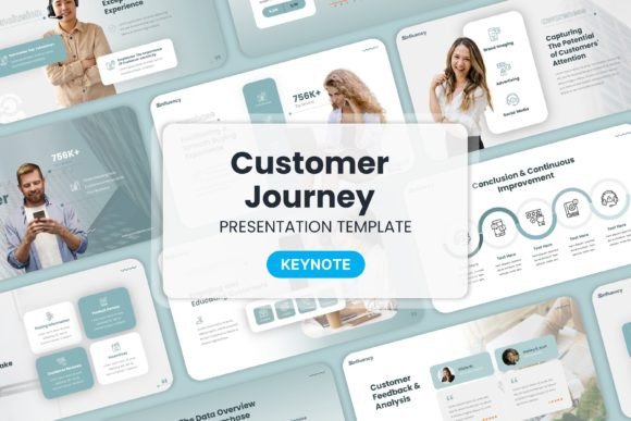 Customer Journey - Keynote Templates: Your Strategic Presentation Partner