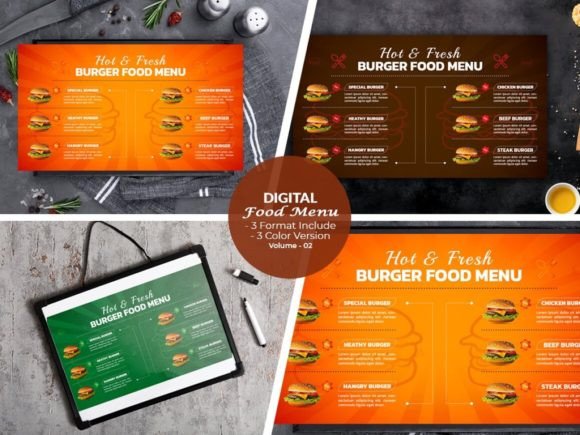 Digital Menu Board Templates: Elevate Your Food Business