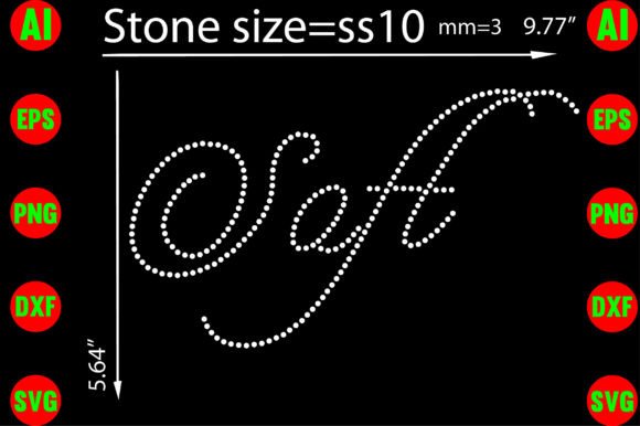 Elevate Your Brand with Soft Rhinestone Templates Design