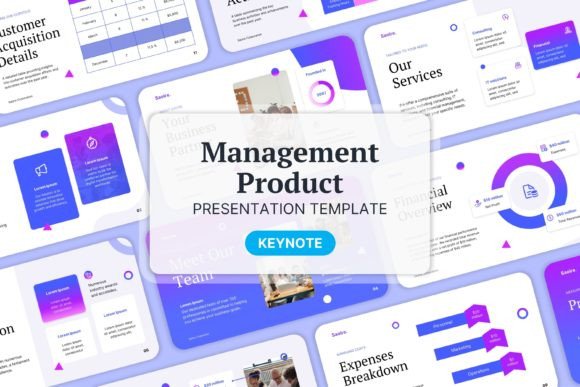 Elevate Your Presentations with Management Product - Keynote Templates