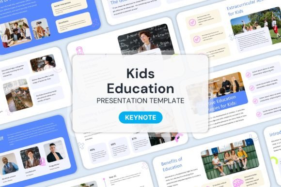 Kid Education - Keynote Templates: Professional Creative Design for Modern Brands