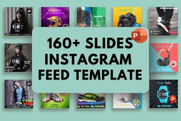 Master Your Feed: 160+ Instagram Templates for PowerPoint