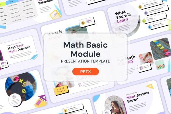 Math Basic Module: Clean Powerpoint for Business Growth