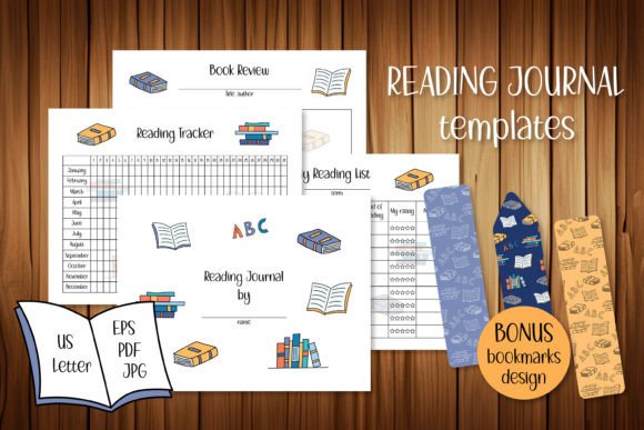 Organize Your Literary Life with Printable Reading Journal Templates