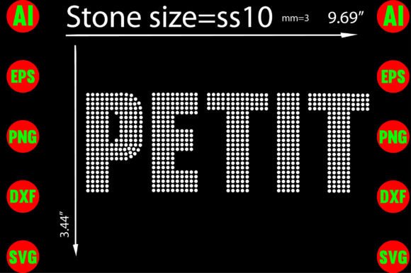 Petit Rhinestone Templates Design: Instant Sparkle for Projects