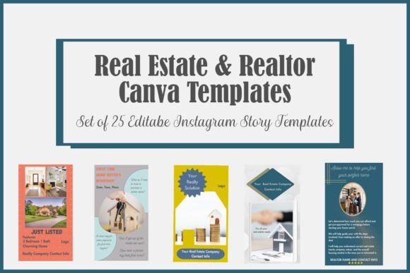 Professional Real Estate Realtor Instagram Templates