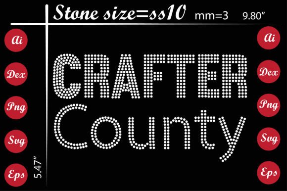 Sparkle and Strategy: Using Crafter County Rhinestone Templates