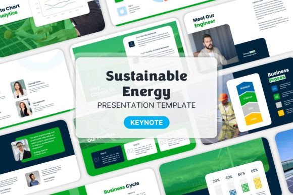 Sustainable Energy Keynote Templates for Your Business